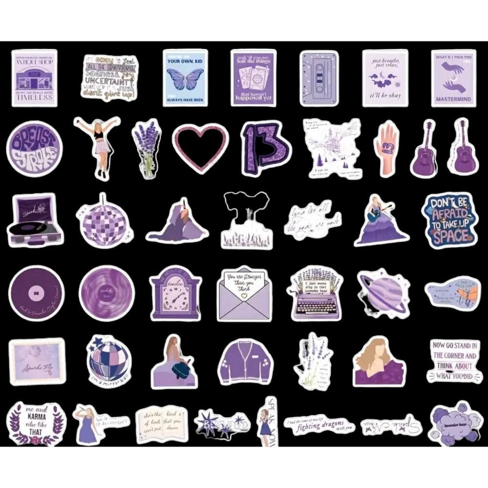 Taylor Swift Sticker Collection - 105 pieces